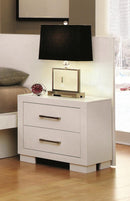 Jessica Nightstand Panels White (Set of 2) - NY Furniture Direct (NY)