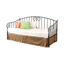 Grover Twin Metal Daybed Black - NY Furniture Direct (NY)