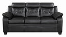 Finley Tufted Upholstered Sofa Black - NY Furniture Direct (NY)