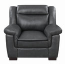 Arabella Pillow Top Upholstered Chair Grey - NY Furniture Direct (NY)