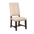 Twain Upholstered Side Chairs Beige (Set of 2) - NY Furniture Direct (NY)