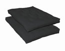 7" Deluxe Futon Pad Black - NY Furniture Direct (NY)