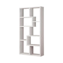 Theo 10-shelf Bookcase White - NY Furniture Direct (NY)