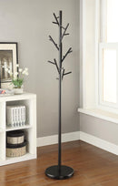 Clover 18-Hook Coat Rack Black - NY Furniture Direct (NY)