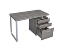Brennan 3-drawer Office Desk Weathered Grey - NY Furniture Direct (NY)