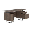 Lawtey Floating Top Office Desk Weathered Grey - NY Furniture Direct (NY)