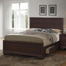 Kauffman California King, Eastren King, & Queen Panel Bed Dark Cocoa - NY Furniture Direct (NY)