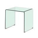 Ripley Square End Table Clear - NY Furniture Direct (NY)
