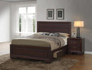 Kauffman California King, Eastren King, & Queen Panel Bed Dark Cocoa - NY Furniture Direct (NY)