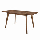 Alfredo Rectangular Dining Table Natural Walnut - NY Furniture Direct (NY)