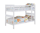 Chapman Twin Over Twin Bunk Bed White - NY Furniture Direct (NY)