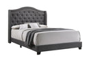 Sonoma Camel Back Eastern King Bed Grey - NY Furniture Direct (NY)
