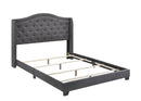 Sonoma Camel Back Eastern King Bed Grey - NY Furniture Direct (NY)