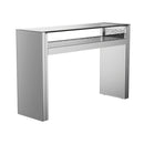 Edna 1-shelf Console Table Silver - NY Furniture Direct (NY)