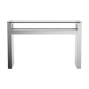 Edna 1-shelf Console Table Silver - NY Furniture Direct (NY)