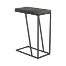Sergio Chevron Rectangular Accent Table Rustic Grey - NY Furniture Direct (NY)