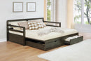 Sorrento 2-drawer Twin XL Daybed with Extension Trundle Grey - NY Furniture Direct (NY)