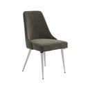 Cabianca Curved Back Side Chairs Grey (Set of 2) - NY Furniture Direct (NY)