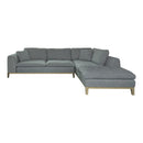 Persia 2-piece Modular Sectional Grey - NY Furniture Direct (NY)