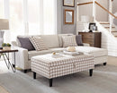 Mcloughlin Upholstered Sectional Platinum - NY Furniture Direct (NY)