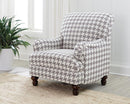 Glenn Upholstered Accent Chair Grey - NY Furniture Direct (NY)