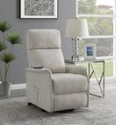 Herrera Power Lift Recliner with Wired Remote Beige - NY Furniture Direct (NY)