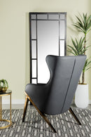 Walker Upholstered Accent Chair Slate and Bronze - NY Furniture Direct (NY)