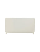 Voula Rectangular 4-door Accent Cabinet White and Gold - NY Furniture Direct (NY)