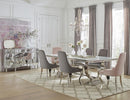 Antoine Upholstered Demi Arm Dining Side Chairs (Set of 2) - NY Furniture Direct (NY)