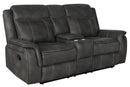 Lawrence Upholstered Tufted Back Motion Loveseat - NY Furniture Direct (NY)