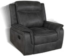Lawrence Upholstered Tufted Back Glider Recliner - NY Furniture Direct (NY)