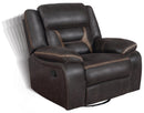 Greer Upholstered Tufted Back Glider Recliner - NY Furniture Direct (NY)