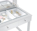 Umbridge 3-drawer Vanity with Lighting Chrome and White - NY Furniture Direct (NY)