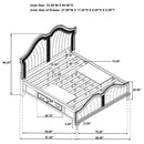 Evangeline 4 Pc Bedroom Set - NY Furniture Direct (NY)