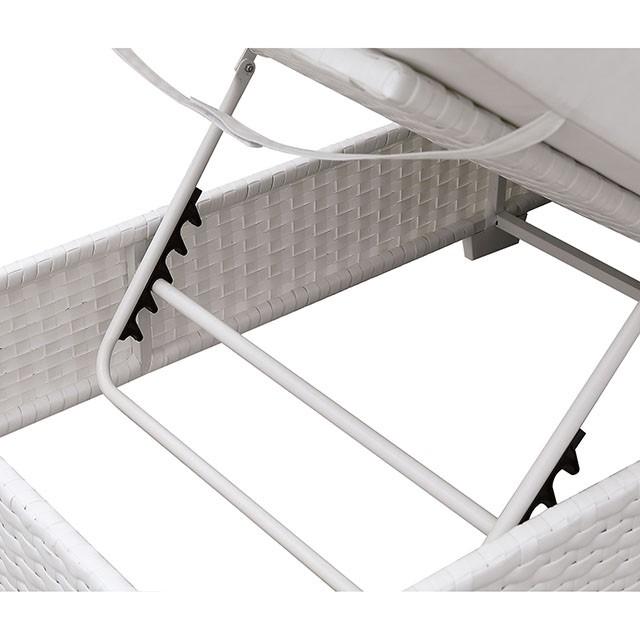 Adjustable Chaise + End Table Somani