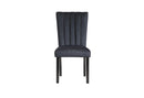 D8685 BLACK DINING CHAIR