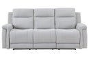 U1797 GREY RECLINING SOFA
