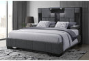 OSCAR DARK GREY 8 KING BED