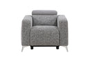 U8521 TAUPE/DARK GREY 36 POWER RECLINING SOFA
