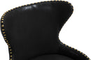 Hendrix Black Faux Leather Office Chair - NY Furniture Direct (NY)
