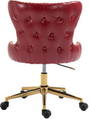 Hendrix Red Faux Leather Office Chair - NY Furniture Direct (NY)