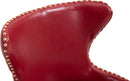 Hendrix Red Faux Leather Office Chair - NY Furniture Direct (NY)