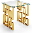 Pierre Gold End Table - NY Furniture Direct (NY)