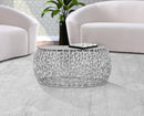 Priya Silver Coffee Table - NY Furniture Direct (NY)