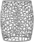 Priya Silver End Table - NY Furniture Direct (NY)