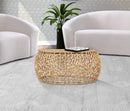 Priya Gold Coffee Table - NY Furniture Direct (NY)