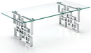 Alexis Chrome Coffee Table - NY Furniture Direct (NY)