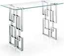 Alexis Chrome Console Table - NY Furniture Direct (NY)