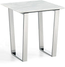 Carlton Chrome End Table - NY Furniture Direct (NY)