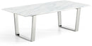 Carlton Chrome Coffee Table - NY Furniture Direct (NY)
